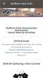 Mobile Screenshot of dufferinpark.com